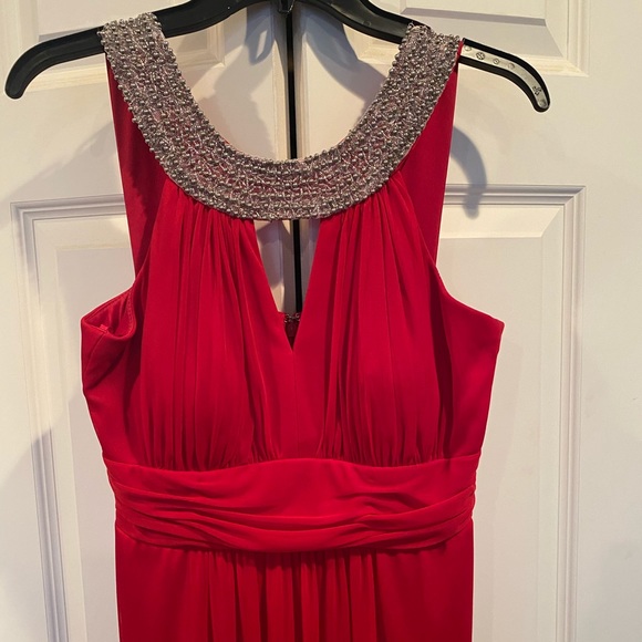 Macy's Dresses Red Evening Dress Poshmark